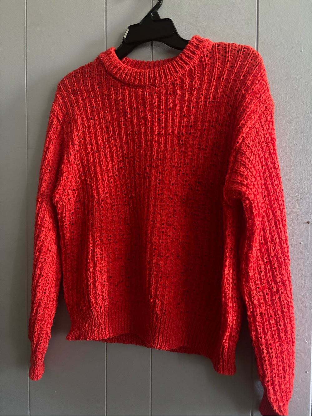 A NEW DAY by TARGET CROCHET SWEATER TOP M/L
